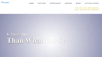 Screenshot of Eckankar.org