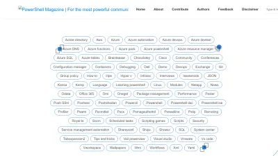 Screenshot of Powershellmagazine.com