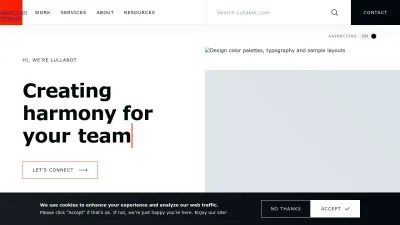 Screenshot of Lullabot.com