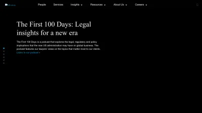 Screenshot of Whitecase.com