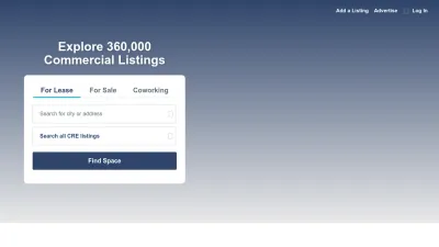 Screenshot of Commercialcafe.com