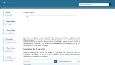 Screenshot of Biografiasyvidas.com