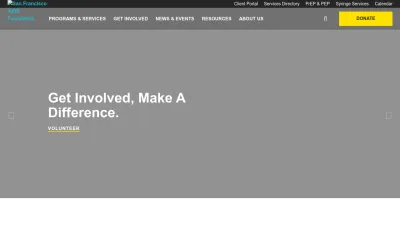 Screenshot of Sfaf.org