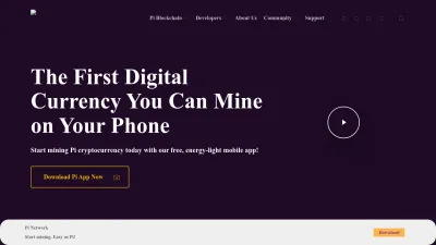 Screenshot of Minepi.com