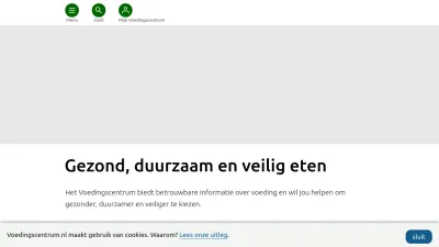 Screenshot preview of voedingscentrum.nl