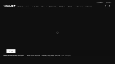 Screenshot of Teamlab.art