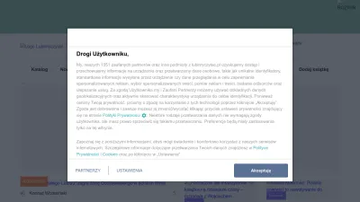 Screenshot of Lubimyczytac.pl