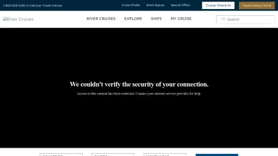 Screenshot of Amawaterways.com