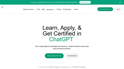 Screenshot of Learnprompting.org