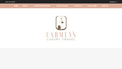 Screenshot of Carmensluxurytravel.com