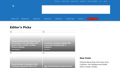 Screenshot of Customerthink.com