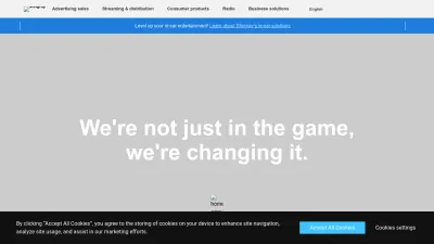 Screenshot of Stingray.com