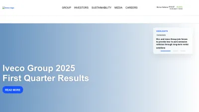 Screenshot of Ivecogroup.com