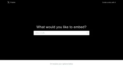 Screenshot of Publish.twitter.com