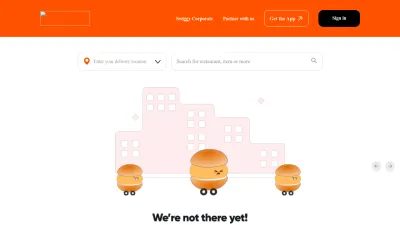 Screenshot of Swiggy.com
