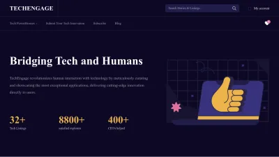 Screenshot of Techengage.com