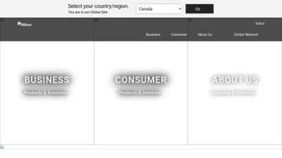 Screenshot of Nikon.com