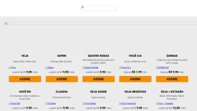 Screenshot preview of abril.com.br