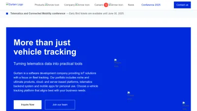 Screenshot of Gurtam.com