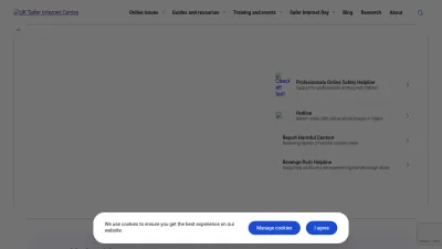 Screenshot of Saferinternet.org.uk