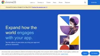 Screenshot of Chromeos.dev