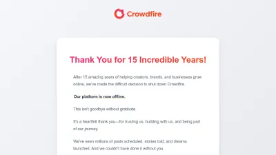 Screenshot of Crowdfireapp.com