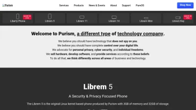 Screenshot preview of puri.sm