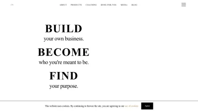 Screenshot of Luisazhou.com