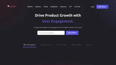 Screenshot of Userpilot.com