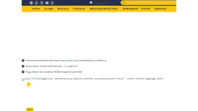 Screenshot of Schlager.de