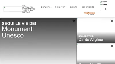 Screenshot of Turismo.ra.it