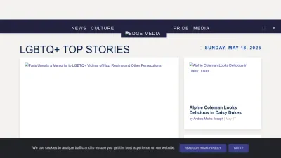 Screenshot of Edgemedianetwork.com