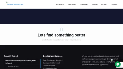 Screenshot of Outshinesolutions.com