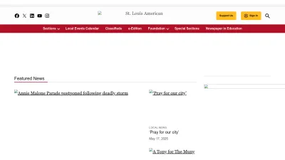 Screenshot of Stlamerican.com