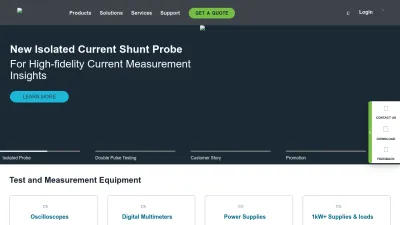 Screenshot of Tek.com