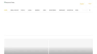Screenshot of Personneltoday.com