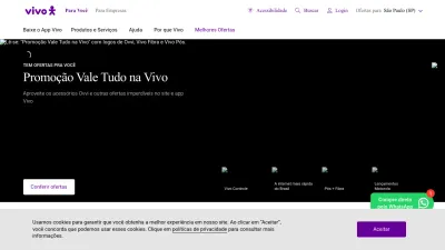 Screenshot preview of vivo.com.br
