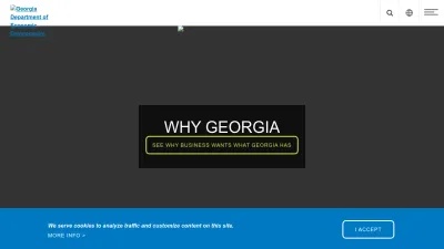 Screenshot of Georgia.org