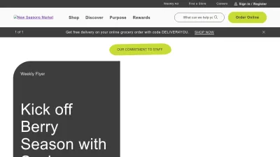 Screenshot of Newseasonsmarket.com