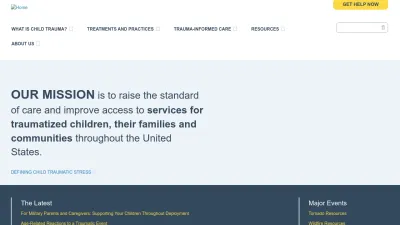 Screenshot preview of nctsn.org