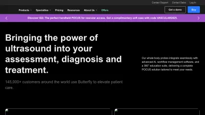 Screenshot of Butterflynetwork.com