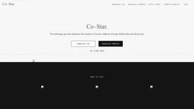 Screenshot of Costarastrology.com