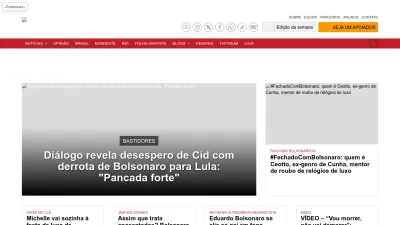 Screenshot of Revistaforum.com.br