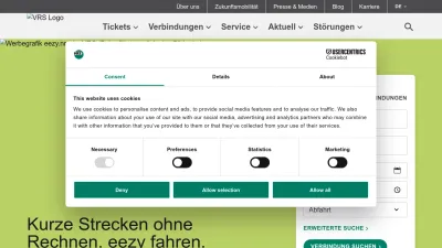 Screenshot of Vrs.de