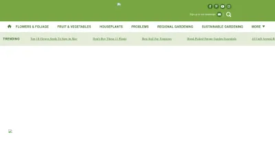 Screenshot of Gardeningknowhow.com