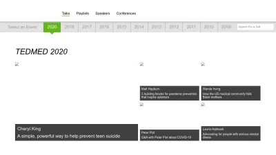 Screenshot of Tedmed.com