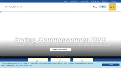 Screenshot of Fvsu.edu