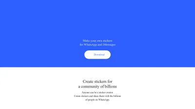Screenshot of Sticker.ly