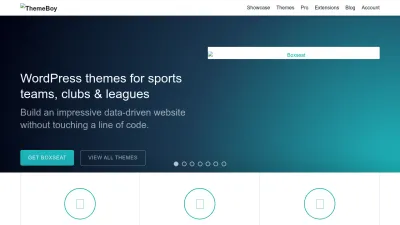 Screenshot of Themeboy.com