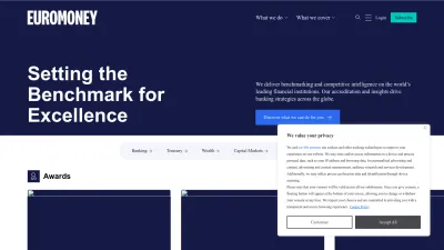 Screenshot of Euromoney.com